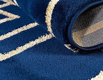 【新品未開封】VAULTROOM LOGO RUG nuLOOM Benoite Splashguard Medallion Machine Washable 5ft. x